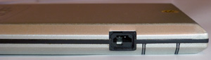 Калькулятор Электроника Б3-36 вид на гнездо питания