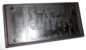 Калькулятор Электроника Б3-24Г вид снизу