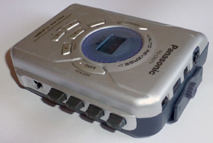 Кассетный плеер Panasonic RQ-CR07V крупно