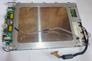 Матрица-экран от ноутбука Toshiba Satellite Pro T2400CS-250 без корпуса - вид сзади