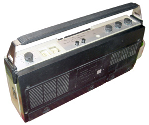 Магнитофон кассетный Скиф М-310С-2 вид сзади